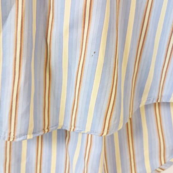 Peter Millar Long Sleeve Dress Shirt Men Size L Button Front - Picture 6 of 6